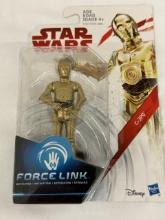 Star Wars Force Link C-3PO Action Figure – 3.75" Scale, Interactive Sounds