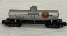 Vintage American Flyer S Gauge #925 Gulf Oil Tanker Car – Collectible Model Train Car