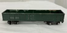 American Flyer Texas & Pacific T&P Gondola Car 631 Green –S Scale 1:64 Vintage Train Car Collectible
