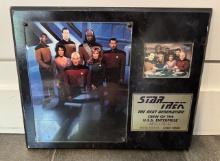 Star Trek: The Next Generation USS Enterprise Crew Limited Edition Plaque