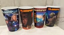 Set of Four Collectible Movie-Themed Cups