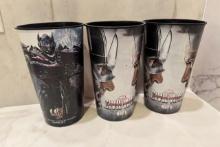 Set of Three Collectible Movie-Themed Cups