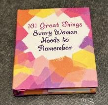 101 Great Things Every Woman Needs to Remember by Blue Mountain Arts Collection
