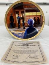 Star Trek 20th Anniversary Plate “City on the Edge of Forever”–The Commemorative Collection – Authen
