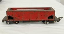 American Flyer 716 Red Side Dump Hopper Train – Vintage Miniature Train Car Collectible