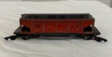 American Flyer 716 Red Operating Hopper Car – Vintage Miniature Train Car Collectible