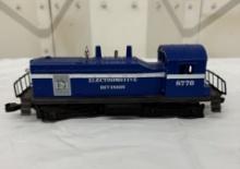 Lionel 8770 Electromotive Blue Diesel Switcher – Vintage Miniature Train Collectible