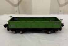 Lionel 2812 Prewar O-Gauge Gondola Car Green - Vintage Miniature Train Collectible
