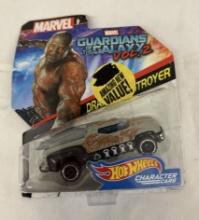Hot Wheels Drax the Destroyer Character Car – Guardians of the Galaxy Collectible
