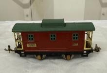 Lionel 807 Red Caboose – Vintage Miniature Train Collectible