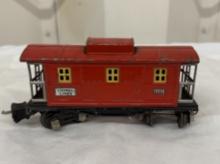 Lionel 2657 Red Caboose – Vintage Miniature Train Collectible