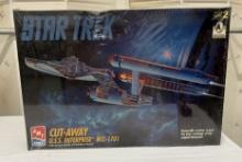 1995 Sealed Star Trek Cut Away USS Enterprise NCC1701 Model Kit 1/650  Collectible