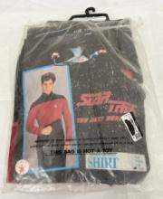Vintage 1993 Rubie's Star Trek Next Generation Halloween Costume Adult  - Collectible