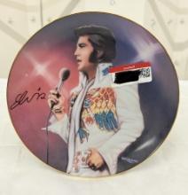 The Vision - Remembering Elvis Collector Plate by Nate Giorgio (1997) – Collectible