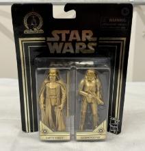 Star Wars Darth Vader & Stormtrooper Gold Commemorative Edition Figure – Collectible