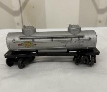 Lionel 6465 Sunoco Two-Dome Tank Car – Vintage Miniature Train Collectible