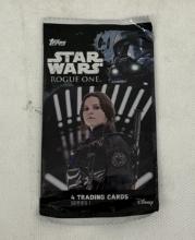 Star Wars Rogue One - 4 Trading Cards Series 1 Collectible