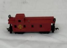 Santa Fe ATSF 999628 Wide Vision Caboose – Vintage Miniature Train Collectible