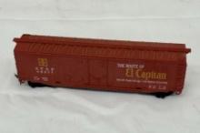 Santa Fe ATSF 49277 "The Route of El Capitan" Boxcar – Vintage Miniature Train Collectible
