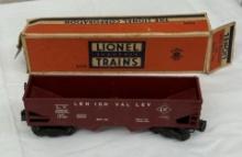 Lionel 6456 Lehigh Valley Hopper Car – Postwar Tinplate Miniature Train Collectible