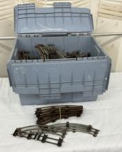 Set of Curved Model Train Tracks
