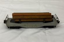 Lionel 6111 Gray Flat Car - Vintage Miniature Train Collectible