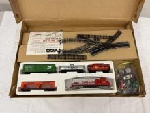 TYCO Santa Fe 72 Giant Train Set – 72 Piece Collectible Vintage Miniature Train Set