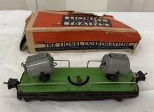 Lionel 2820 Operating Searchlight Car – Prewar Tinplate Miniature Train Collectible