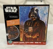 Star Wars Photomosaic Darth Vader, Sith Lord 1000-Piece Jigsaw Puzzle