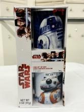 Star Wars 2 Mug Gift Set with Double Chocolate Cocoa Mix – Collectible