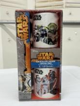Star Wars 2 Mug Gift Set with Double Chocolate Cocoa Mix – Collectible