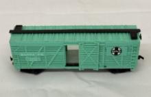 Bachmann HO Scale Santa Fe Stock Car 94135 – Vintage Miniature Train Collectible