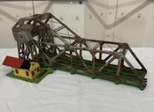 Lionel Bascule Bridge 313-46 – Vintage O Gauge Drawbridge Accessory