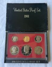 1981 United States Proof Coin Set