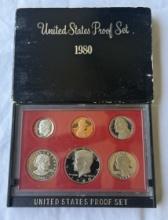 1980 United States Proof Coin Set