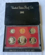 1981 United States Proof Coin Set