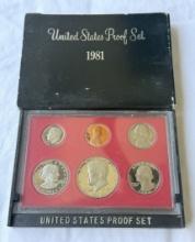 1981 United States Proof Coin Set