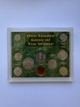 Odd Shaped Coins of The World - Collectible Set