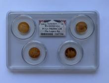 2009-S 1C Lincoln Bicentennial Cents Set - PCGS PR69DCAM - The Legacy Set