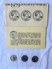 The 1979 Susan B. Anthony Dollar Souvenir Coins Set