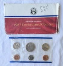 1987 United States Mint Uncirculated Coin Set