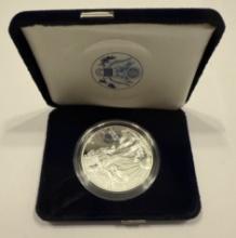 1999 American Eagle Proof Silver Dollar Coin in Case