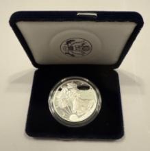1998 American Eagle Proof Silver Dollar Coin in Case