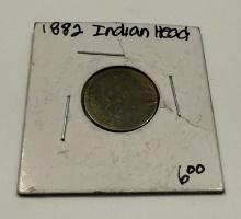 1882 Indian Head Cent Coin
