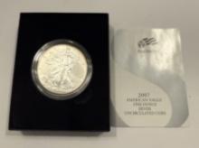 2007 American Eagle Silver Uncirculated Dollar Coin