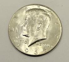 1965 Kennedy Half Dollar Coin