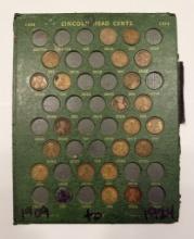 1909-1924 Lincoln Head Cents Collectible Album