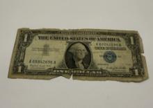 1957 $1 Silver Certificate – Blue Seal Note