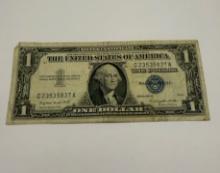 1957 A $1 One Dollar Silver Certificate – Blue Seal Note