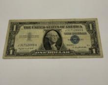 1957 A $1 One Dollar Silver Certificate – Blue Seal Note